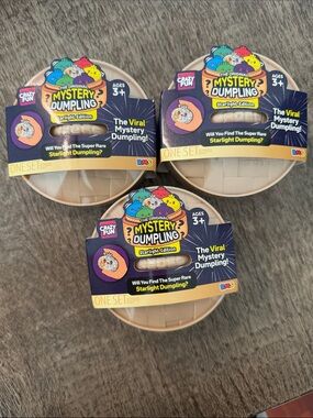 RMS Crazy Fun Mystery Dumpling Starlight Edition Bao Bun Squishy Lot Bundle Set